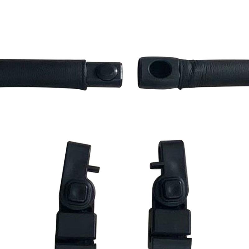 Universal Handle pelindung PU kulit lengan Stroller aksesoris kokoh setang Crossbar Stroller Bar untuk Pram Penggantian
