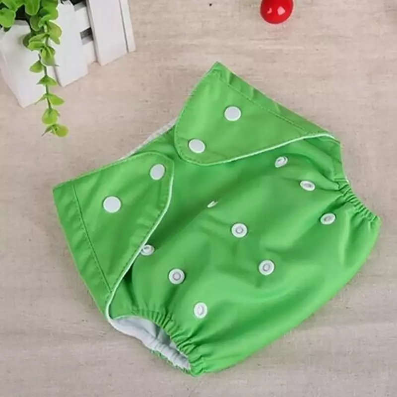 Fraldas de bebê lavável eco-friendly fralda de pano de bebê ecológico ajustável fralda reutilizável leve e portátil