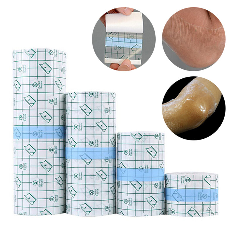 Repair Tattoo Accessories Supply PU Tape 5/10m Waterproof Tattoo Film Aftercare Protective Skin Healing Tattoo Adhesive Bandages