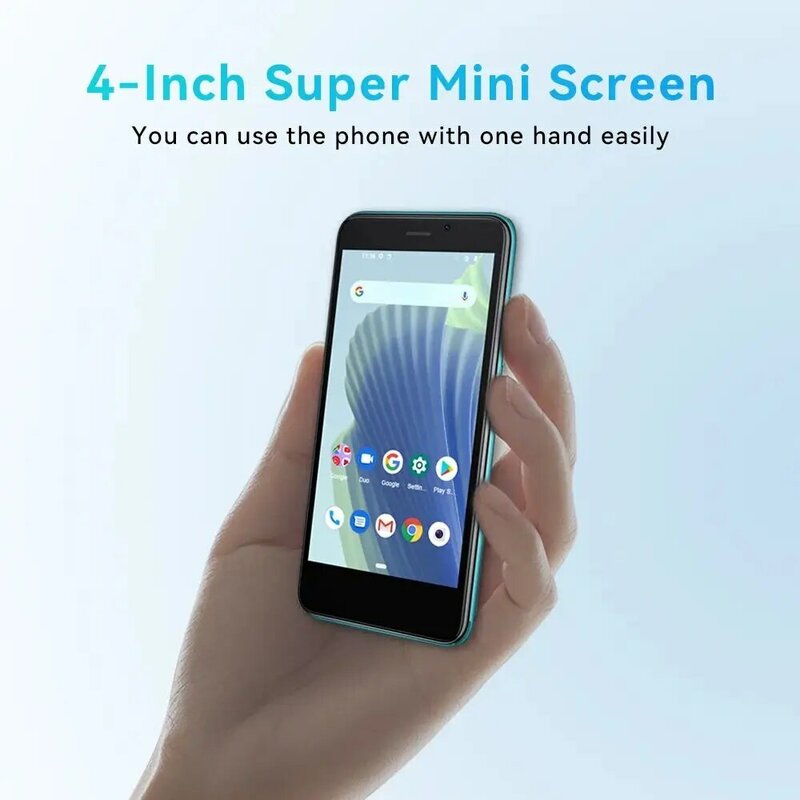 Cubot-teléfono inteligente J20, Smartphone con pantalla de 4 pulgadas, Android 12, 2/3GB de RAM, 16/32GB de ROM, SIM Dual, 4G, batería de 2350mAh, GPS
