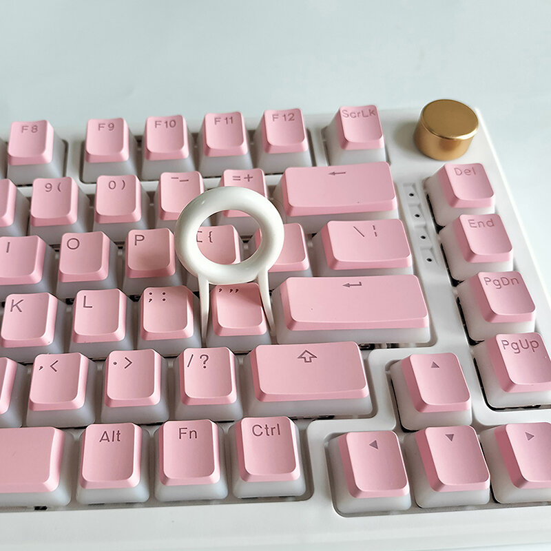 Abzieher mit abgerundeter Taste Schlüssel kappe Abzieher ring Universal-Tastatur-Tasten kappen auswahl für mechanische Tastatur-Tasten kappen Tasten entferner zur Befestigung