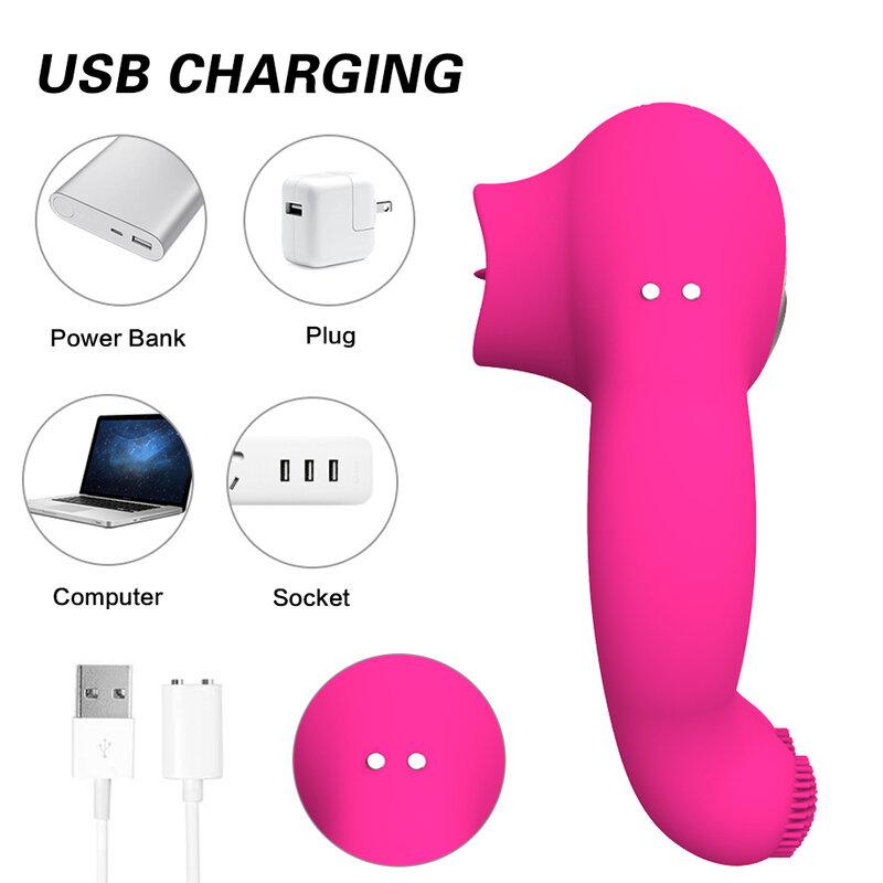 Delayed Ejaculation Vibrating Cock Ring Soft Material Sucking Licking Clit Stimulator Scrotum Penis Massager Sex Toys for Couple