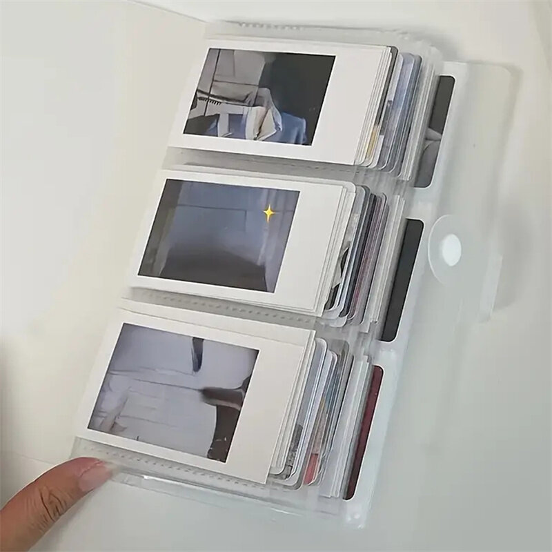 Jewelry Dustproof Storage Book Business Card Bank Card Storage Ticket Collection Portable Card Storage Album 3 Inch Multi Slots