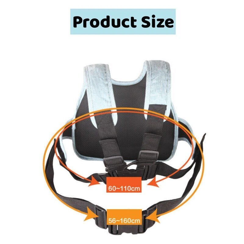 Sabuk pengaman motor Universal untuk anak-anak, dengan tas penyimpanan Strip reflektif aksesori motor dapat disesuaikan