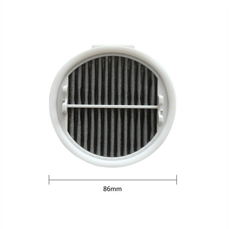 Para xiaomi roidmi f8 filtro hepa para aspirador de pó sem fio roidmi filtro eletrodomésticos (2 peças)