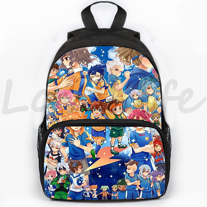 Anime Inazuma Eleven Go School Bag Student Daily Bookbag Children Backpack Teenager Travel Rucksack Girls Boys Cartoon Schoolbag