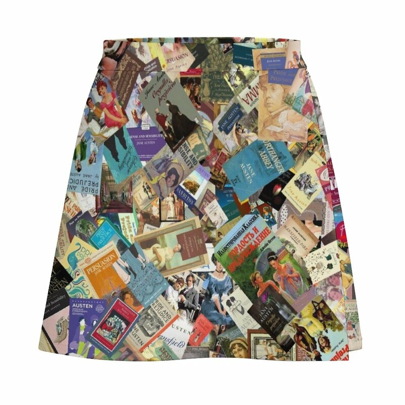 Covers of Jane Austen Mini Skirt sexy skirt kawaii clothes