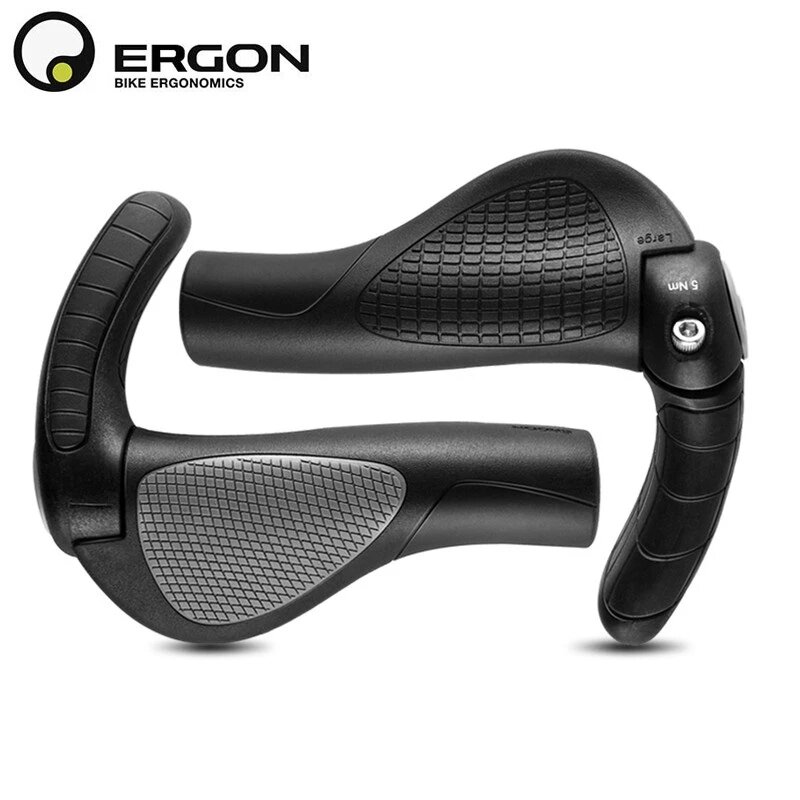 ERGON GP1 GP3 GP5 GA3 GE1 GA20จักรยานบาร์GripsจักรยานเสือภูเขาErgonomics Handlebar Gripsขี่จักรยานจับยางgrips