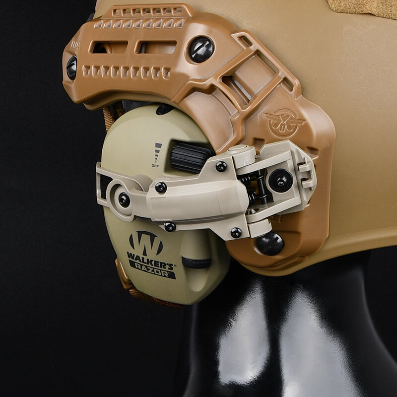 Walker Rasiermesser Headset Stand Impact Sport taktische Kopfhörer halter mit 360-Grad-Drehung und dehnbar für schnelle Helme