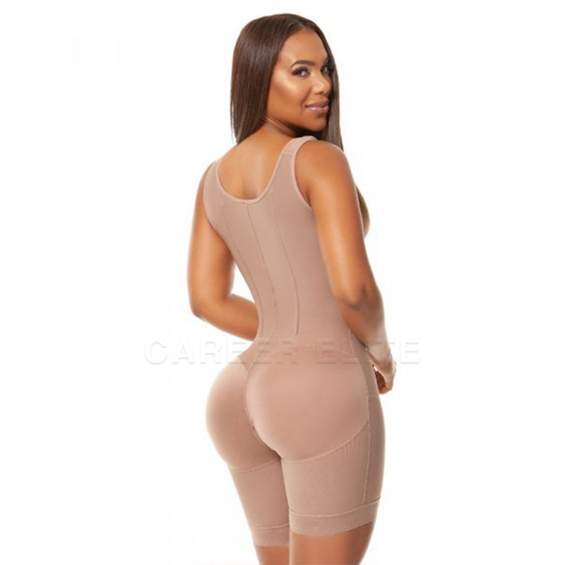 Colombian Girdles Molders Lifts Tight Waist Corset with Steel Bones Shapewear Woman Full Body Compression Stage 2 or Lose Weight