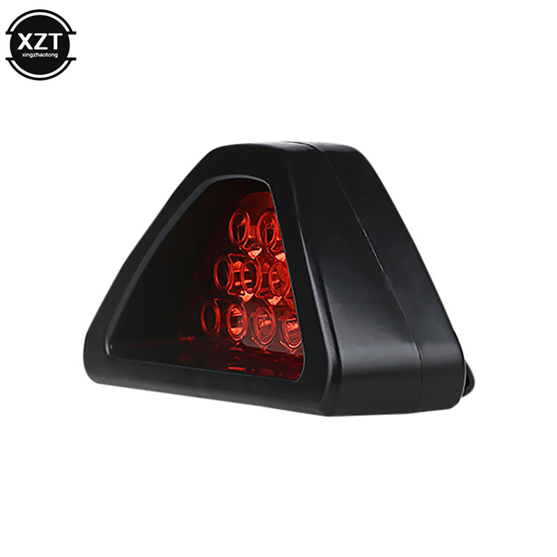 Światła hamowania Universal F1 Style DRL Red 12 LED tylne światło stopu hamulca trzecie światło stopu hamulca bezpieczna lampa światła samochodu LED lampka sygnalizacyjna