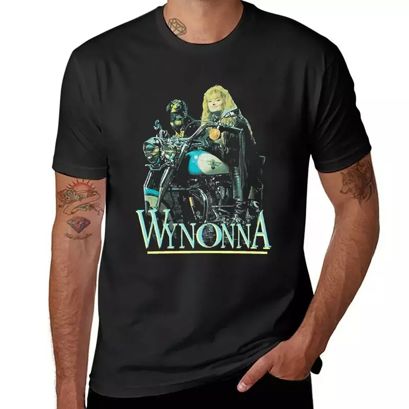 Konser Vintage Wynonna Judd, 1992 tur Debut buatan tangan ke desain kustom, wanita lembut, sedang tren kaus