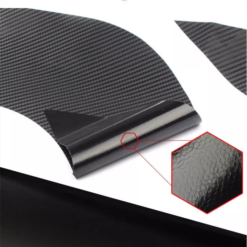 4 pz/set adesivo per portiera dell'auto copertura resistente ai graffi in fibra di carbonio pellicola protettiva per maniglia automatica accessori per Auto per lo Styling esterno