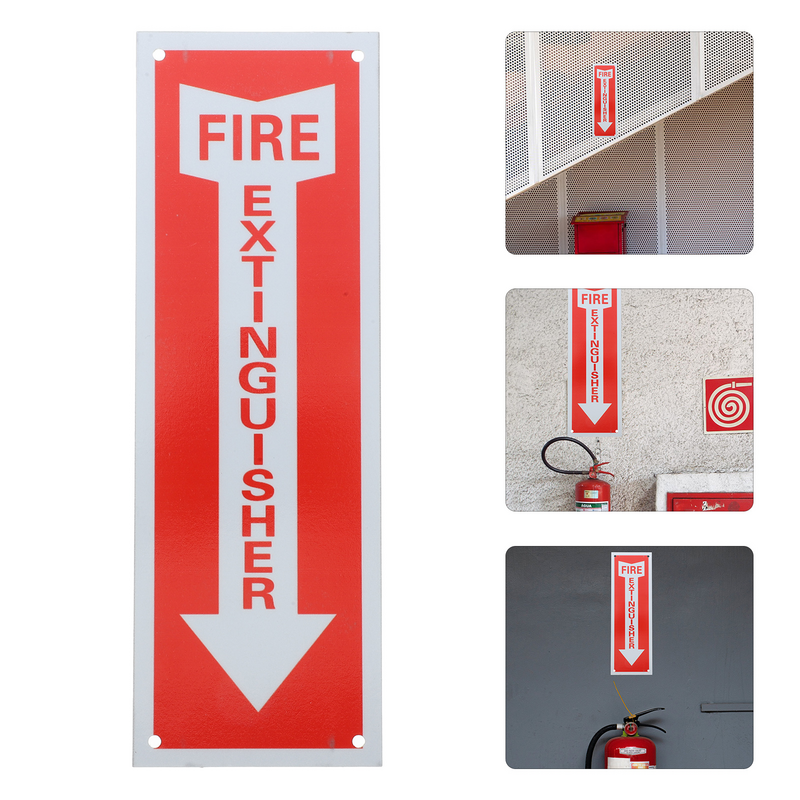 Огнетушитель знаки эмблемы для наружных вывесок алюминиевый сплав безопасность для помещений и офиса
