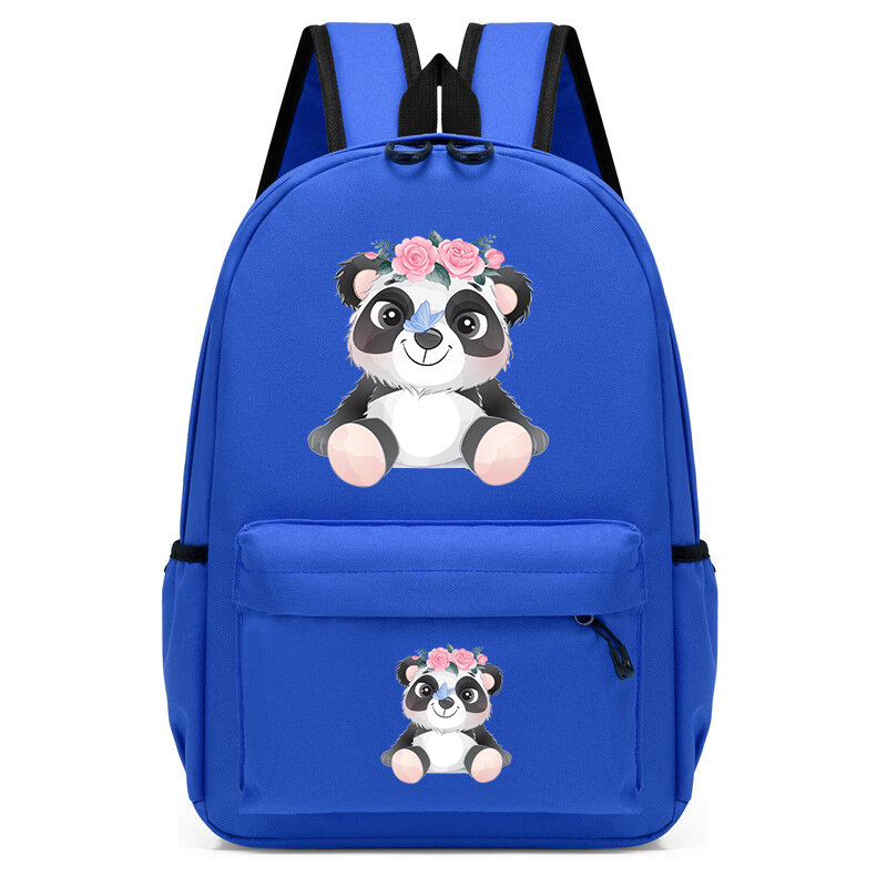 Neuer Tier rucksack niedlichen kleinen Panda Aquarell Cartoon trend ige Schult aschen Mädchen Bücher tasche kawaii Kinder reisen Mode Rucksack