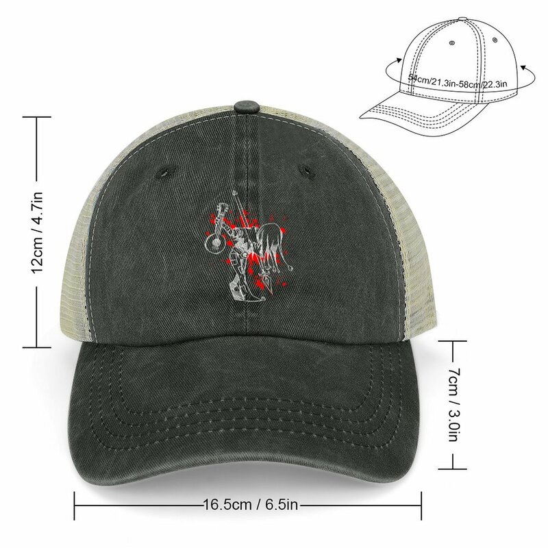 Darkest Dungeon Jester Finale Cowboy Hat, Chapeau personnalisé Derby, Chapeaux de soleil pour femmes et hommes