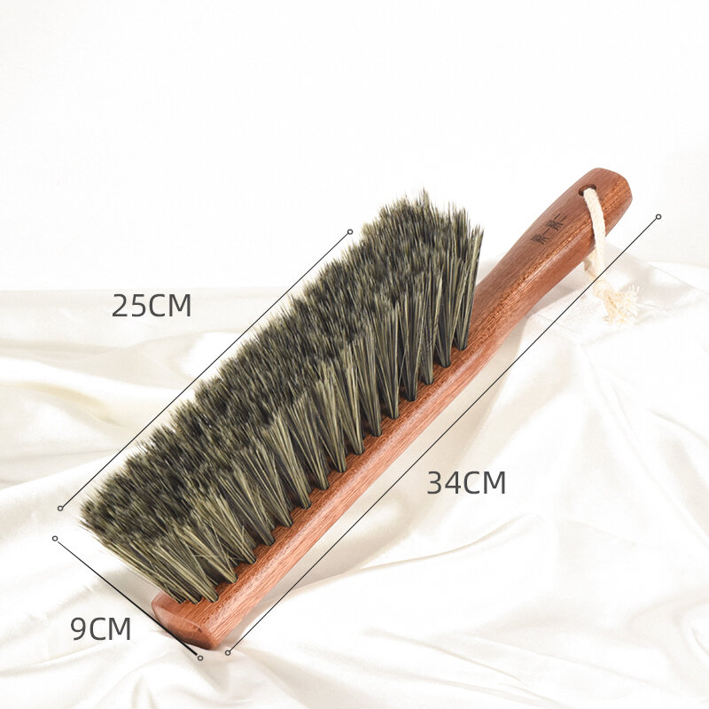 Щетка для удаления пыли в домашних условиях, щетка с длинной ручкой и мягкой щетиной, которая не линяет волосы, детская мебель BL50CB