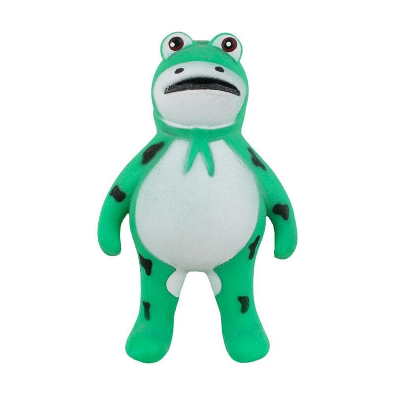Novelty Interesting Soft TPR Kids Gift Toy Stress Relief Squeeze Practical Jokes Toy Toy Pinch Toy Toy Anxiety Frog Squeeze F5D2