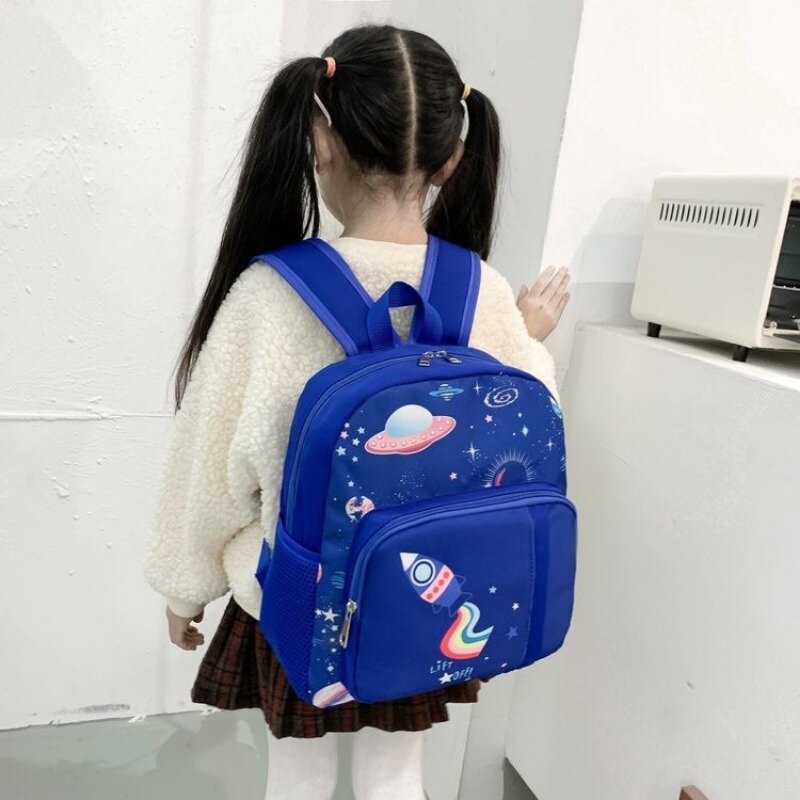 Cute Cartoon Kindergarten Schoolbag, mochila de viagem infantil, meninos e meninas de 3 a 6 anos de idade, nova, elegante, 2024