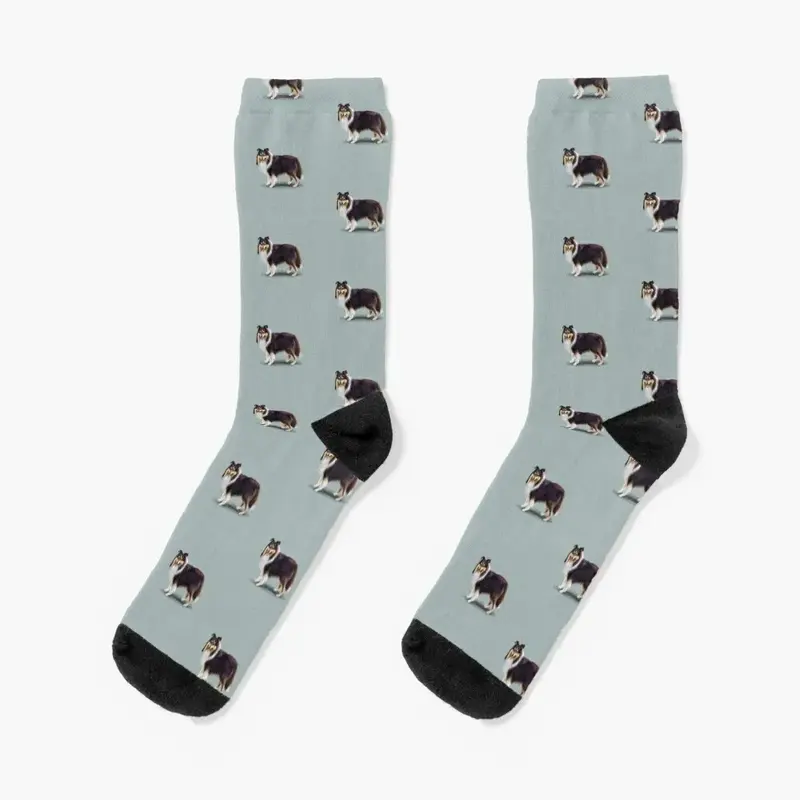 Tri Shetland Sheepdog Sheltie Socks anime kids calzini maschili da donna