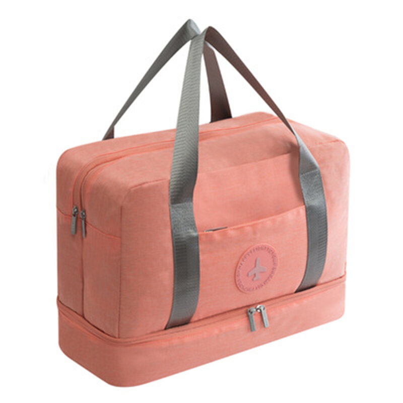 Вместительная багажная сумка, дорожный органайзер для школы, для мужчин и женщин, чемодан для ручной клади, сухая и влажная сумка для хранения с разделением