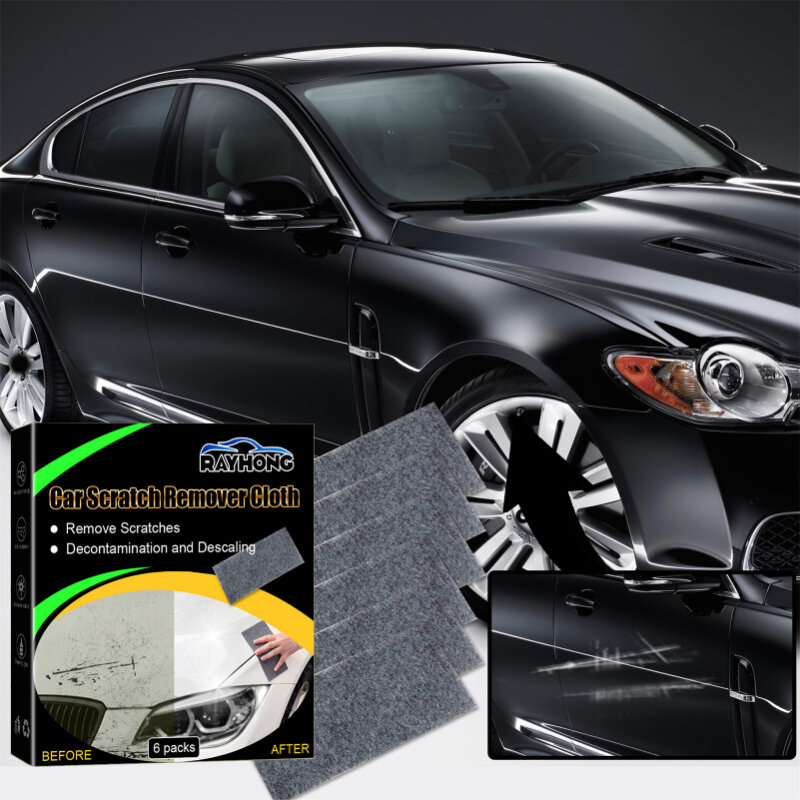 Nano brilho anti-risco pano para carro universal superfície de metal polimento instantâneo pano de superfície do carro inteligente reparação de riscos removedor