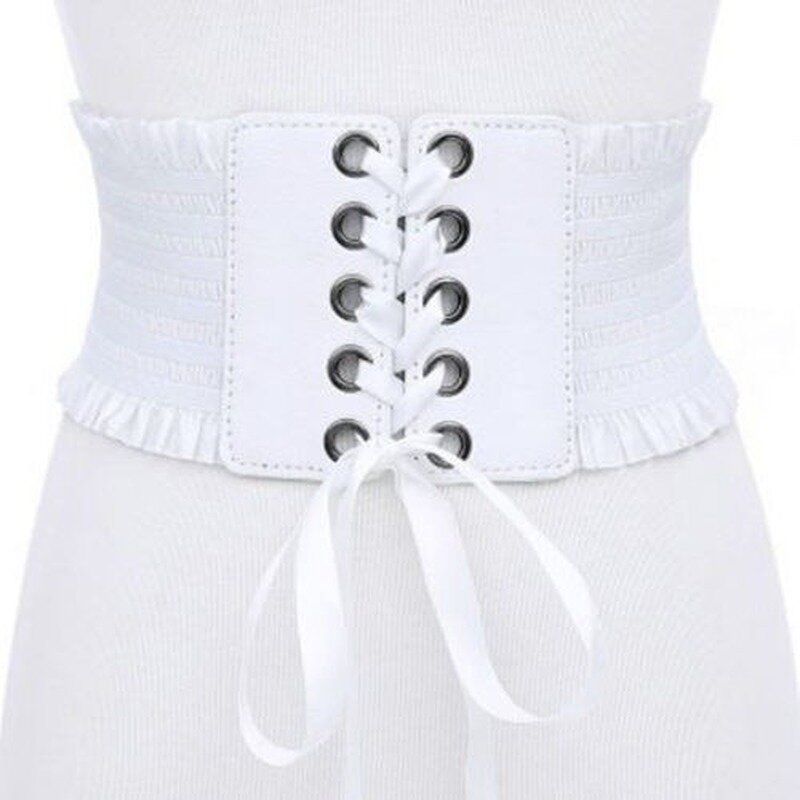 Elastic Wide Corset Belts for Women Waist Plus Size Belt Female Dress Waistband Big Stretch Cummerbunds Clothes Accessory