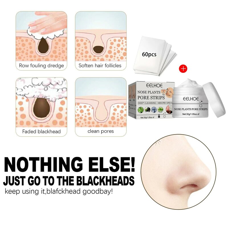 Masque crème anti-points noirs pour les plantes, traitement de l'acné, livres pour le visage