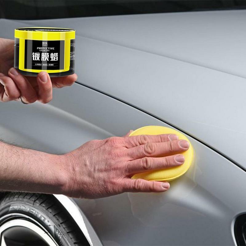 Car Wax Polish Ceramic Coating Car Wax Polishing Paste Crystal Vehicles Shine Protector Polish Hard Wax Scratch Repair for Auto
