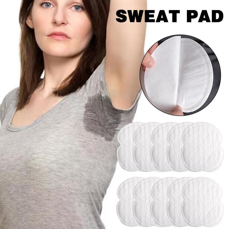 30/40/50pcs Underarm Sweat Pads Armpit Absorbing Sweat Perspiration Anti Linings Disposable Deodorant Sweat Sweat Pad Stick Z0N0