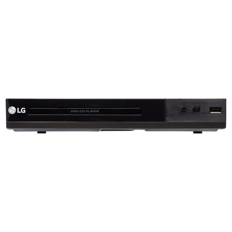 DVD Player Full HD Upscaling, Traditional DVD Playback, USB Playback, HDMI Out, USB Direct Recording, with Remote Control Black
