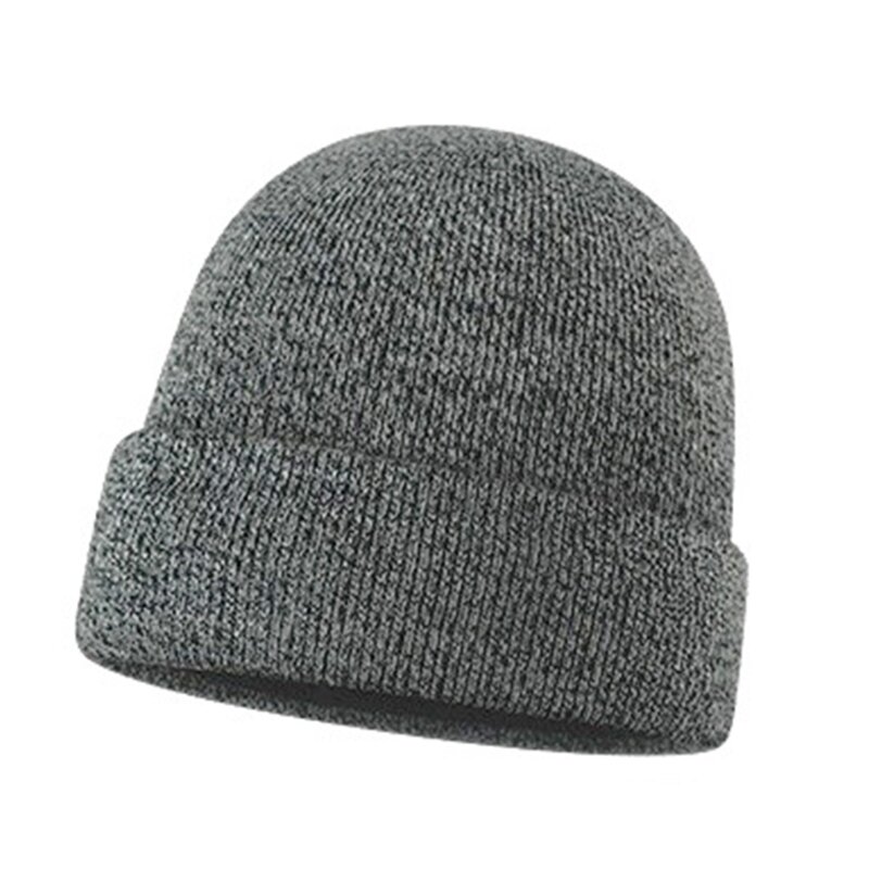 Unisex ถักหมวกผ้าพันคอถุงมือชุดสำหรับฤดูหนาวผ้าพันคอห่วงถุงมือลื่น WARM หมวกผ้าพันคอถุงมือ Combo สีทึบ
