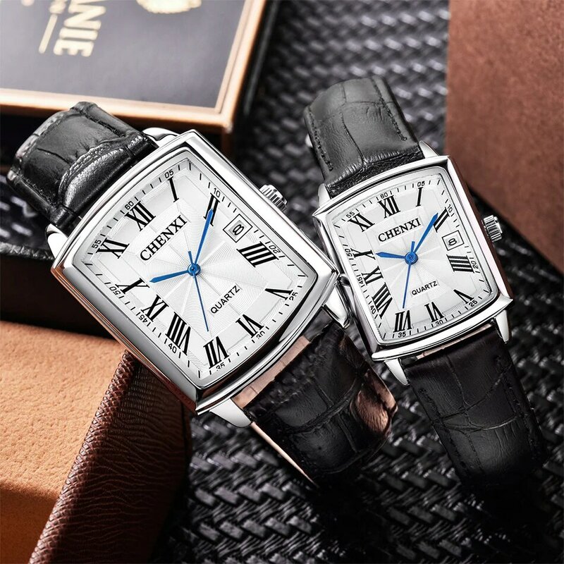 CHENXI-reloj deportivo de lujo para hombre, cronógrafo de pulsera de cuarzo, resistente al agua, con fecha, marca superior, a la moda