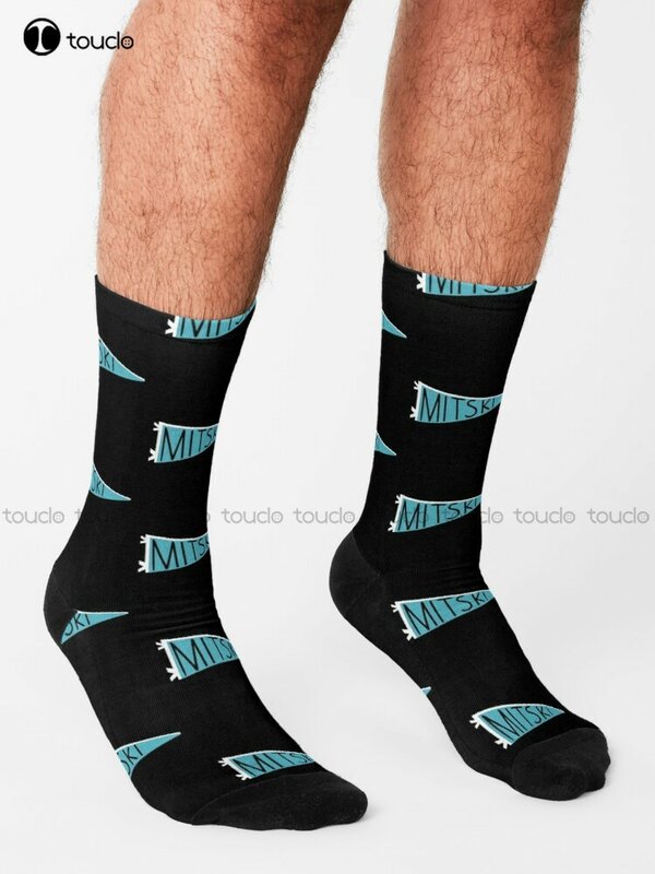 Носки Mitski, баскетбольные носки, Мультяшные удобные спортивные носки для лучших девочек, носки для уличного скейтборда, унисекс, для взрослых, подростков, Молодежные носки в стиле ретро