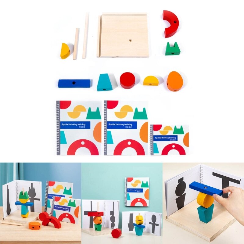 Y55B Construct Toy Building Block Preschool Supplies  Teaser for Kids Education