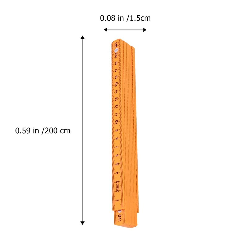 Folding Ruler Foldable Measuring Tool Tape Measure Pocket Folable Mechanic Tools