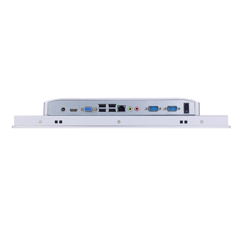 Panel Industrial PC IP65 de 15,6 "TFT LED, PW26, pantalla táctil Capacitiva Proyectada de 10 puntos, Windows 11 Pro,VGA,HD,LAN,2COM