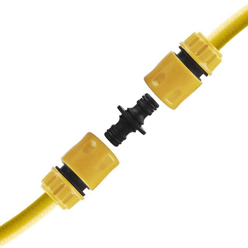 Ensemble de connecteurs de tuyau d'arrosage, connecteur d'extrémité de tuyau, connecteurs doubles, rallonge, connecteurs rapides, 60 pièces