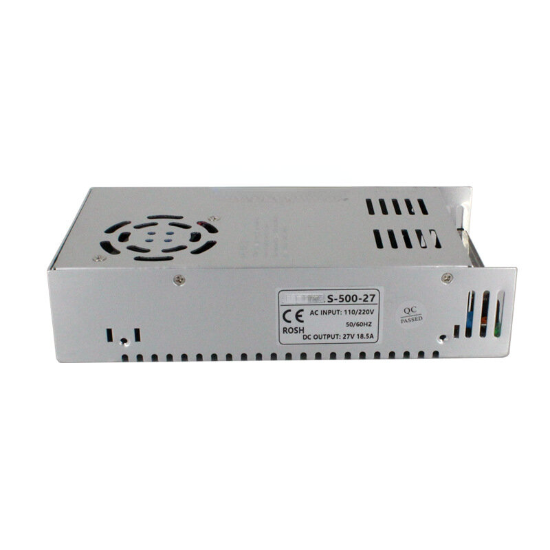 S-500-24 przełącz zasilanie konwerter AC-DC 500W 110V wysokiej dioda LED dużej mocy listwa oświetleniowa kaseton reklamowy moc transformatora dostaw