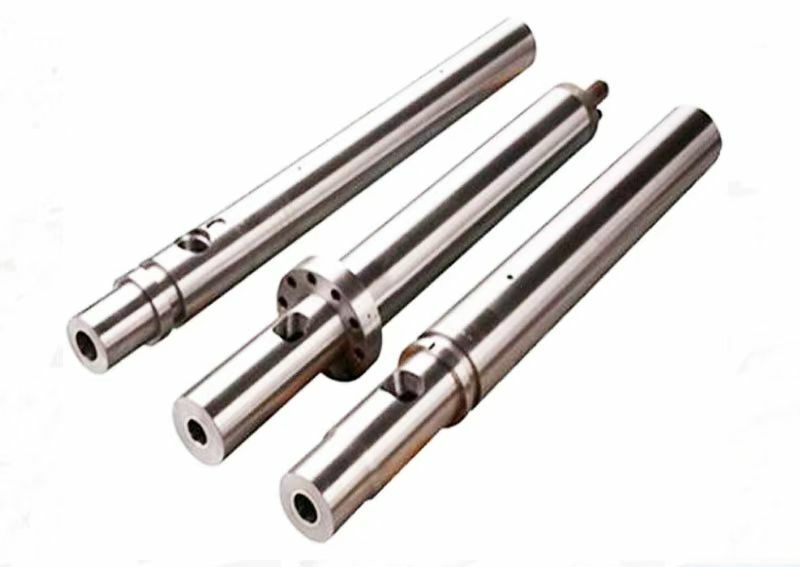 Halogen-free screw bi-alloy material tube group corrosion-resistant feeding screw barrel Nissei injection molding machine screw