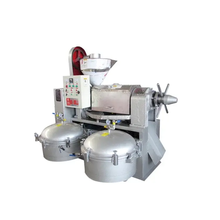 Máquina de prensado de aceite en frío, prensador de aceite de girasol en línea, 300 kg/h, a la venta