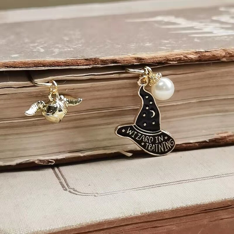 INS Magician Hat Paper Clips Cute Bookmark Ins Style Book Decoration Notebook Planner Accessories