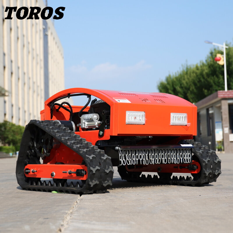 Professional Remote Control Lawn Mower With Track for farm Garden and Home Orchard Free shipping