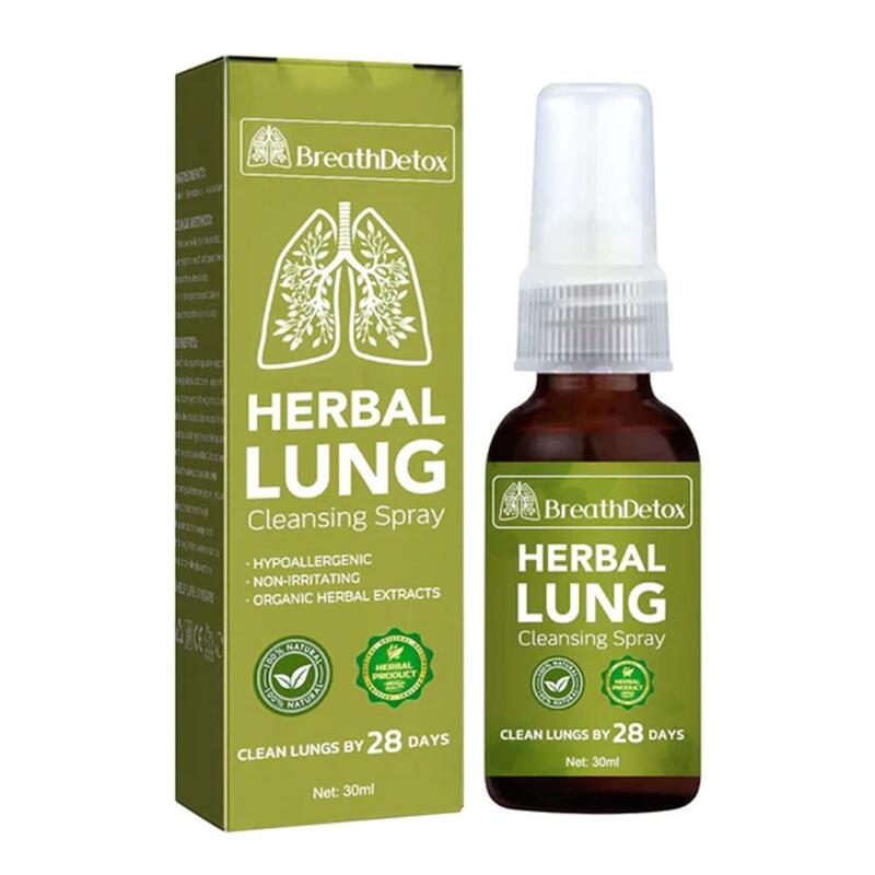 1/2/3/5X Herbal Lung Cleansing Spray Breath Detox Herbal Lung Cleanse Spray, Herbal Lung Cleanse Mist - Powerful Lung Support