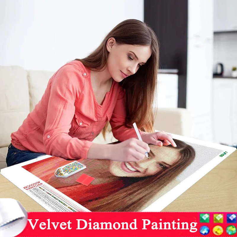 Pintura de diamante 5D Diy, foto personalizada, imágenes de taladro Cuadrado y Redondo completo, bordado de diamantes, venta directa