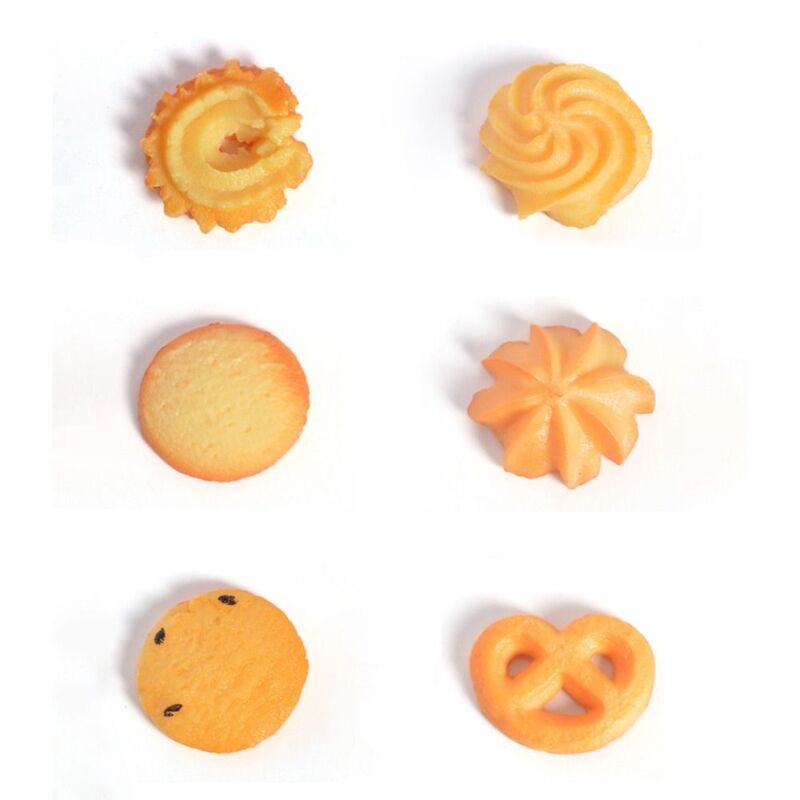 シミュレーションクッキーモデルトイ、シミュレーションプレイフード、キッチンドール、ハウスアクセサリー、かわいいパン、ケーキ、調理おもちゃ