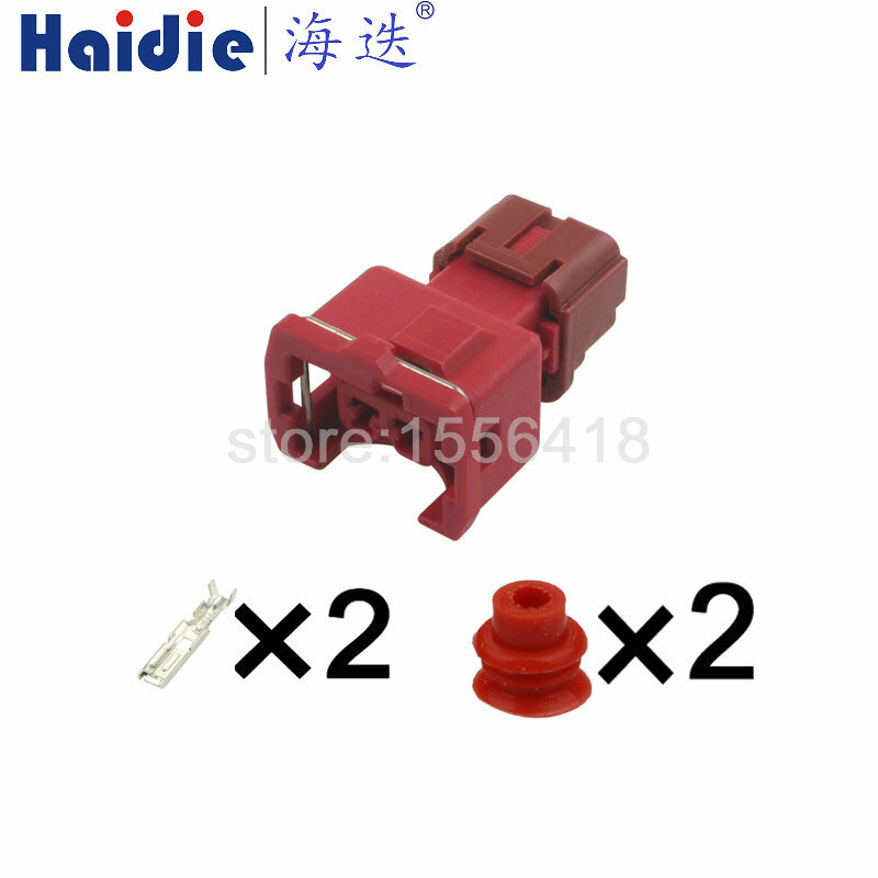 1-50 sets 2 Pin PB187-02326 Waterproof Car Socket Auto Electrical Plug Automotive Connector