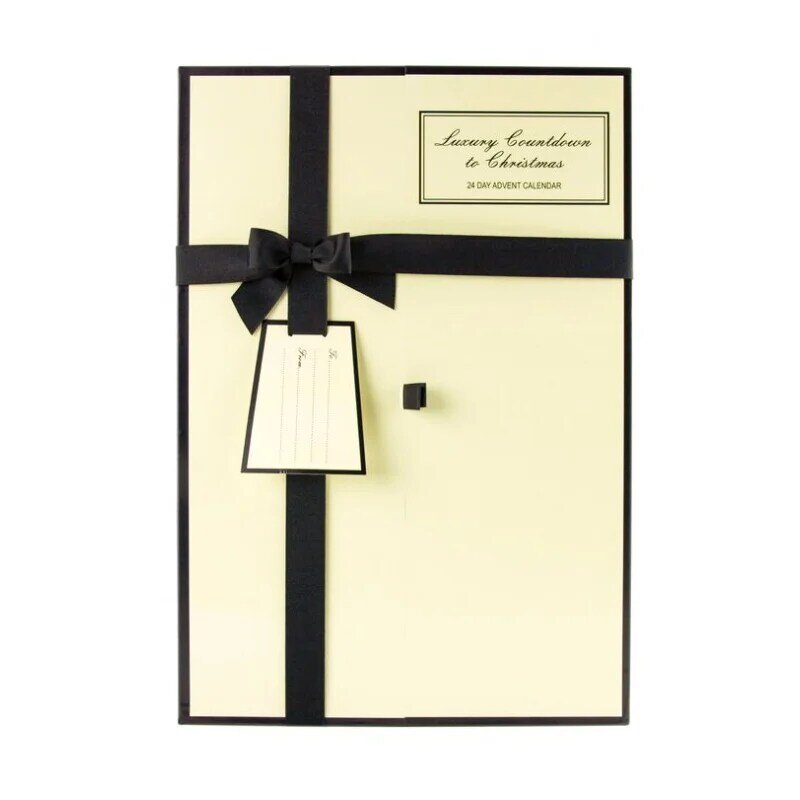Caja de regalo con calendario de Adviento, producto personalizado, venta al por mayor