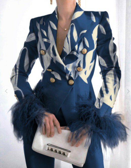 Рубашка с перьями, Модный стильный костюм с перьями, рубашка, уникальный дизайн, женская одежда