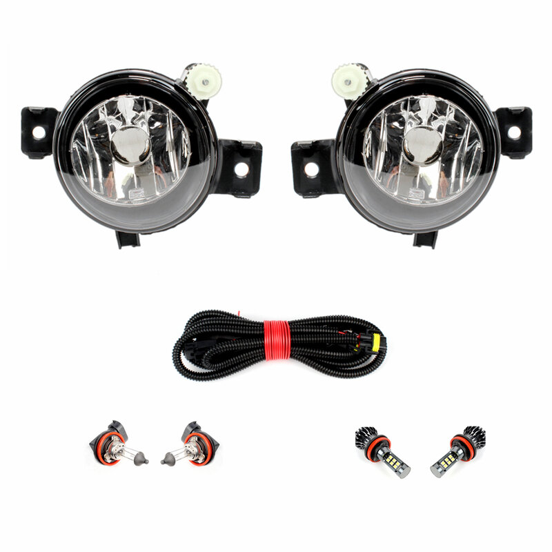 Car-styling Front Fog Light  With Bulbs Fit For BMW X5 E70 Sport Package 2011 2012 2013
